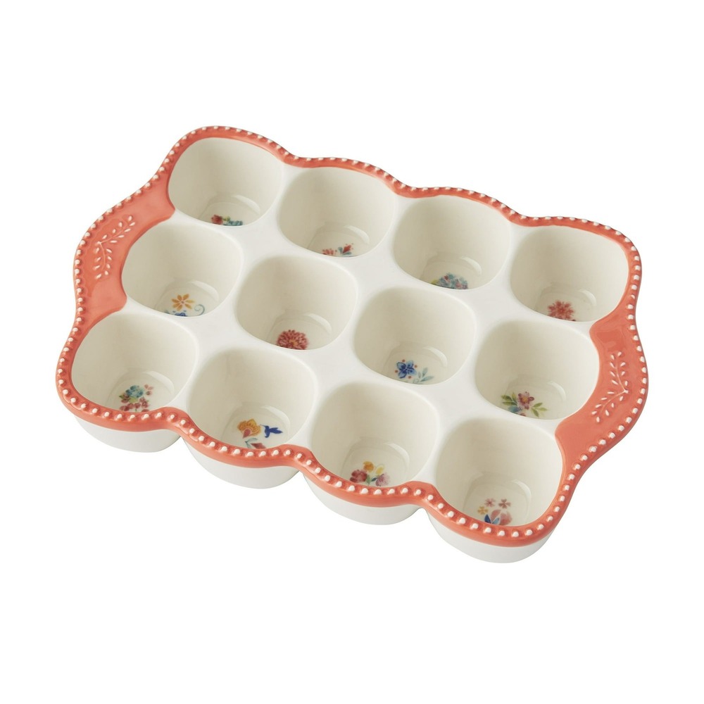 The Pioneer Woman Ceramic Blooming Bouquet Stoneware Egg Holder